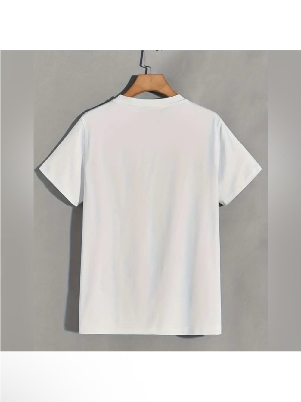 White 'Oui' Graphic Tee - Women's Casual Short Sleeve Top - Picture 7 of 7